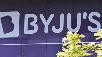 Byju's logo seen in front of one of the company's branches. (Bloomberg) Byju's logo seen in front of one of the company's branches. (Bloomberg)