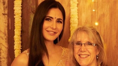 Katrina Kaif with her mother Suzanne Turquotte. Katrina Kaif with her mother Suzanne Turquotte.