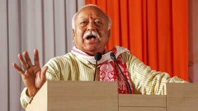RSS chief Mohan Bhagwat (PTI) RSS chief Mohan Bhagwat (PTI)