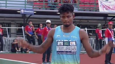 Santhosh Kumar (@India_AllSports/Twitter)