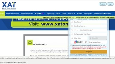 XAT 2024 registration begins at xatonline.in, know how to register XAT 2024 registration begins at xatonline.in, know how to register