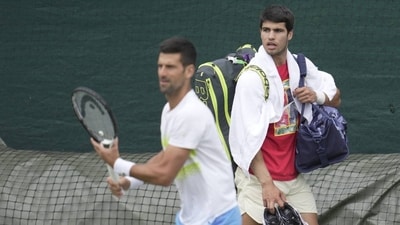 Carlos Alcaraz will face Novak Djokovic for the third time in his career Carlos Alcaraz will face Novak Djokovic for the third time in his career