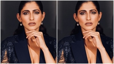 "Sana Shaikh is here to set your heart on fire," Kubbra captioned her pictures. (Instagram/@kubbrasait) "Sana Shaikh is here to set your heart on fire," Kubbra captioned her pictures. (Instagram/@kubbrasait)