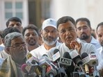 CM Siddaramaiah and Surjewala CM Siddaramaiah and Surjewala