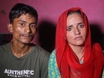 Sachin Meena (L) and Seema Haider. Sachin Meena (L) and Seema Haider.