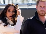 Prince Harry and Meghan Markle visit the track and field event at the Invictus Games in The Hague, Netherlands, Sunday, April 17, 2022 (AP Photo/Peter Dejong, File) Prince Harry and Meghan Markle visit the track and field event at the Invictus Games in The Hague, Netherlands, Sunday, April 17, 2022 (AP Photo/Peter Dejong, File)