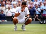 Why does Novak Djokovic eat grass after winning Wimbledon?