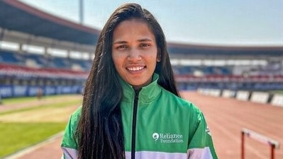 Jyothi Yarraji secured gold in her main event 100m hurdles (Reliance Foundation) Jyothi Yarraji secured gold in her main event 100m hurdles (Reliance Foundation)