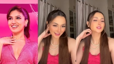 Bhumi Pednekar and Pakistani actor Hania Aamir shared posts on Instagram. Bhumi Pednekar and Pakistani actor Hania Aamir shared posts on Instagram.