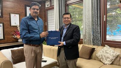 The Thai delegation had the opportunity to visit the university campus. (HT Photo) The Thai delegation had the opportunity to visit the university campus. (HT Photo)