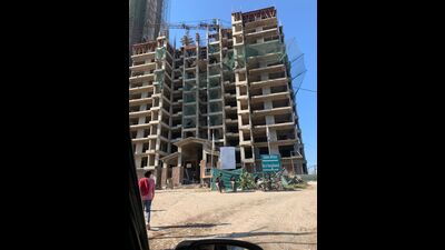 The builders will also have to pay around ₹62,000 per month as interest to each allottee from July 1, 2023, until the date of obtaining the occupancy certificate from the competent authority. (HT) The builders will also have to pay around ₹62,000 per month as interest to each allottee from July 1, 2023, until the date of obtaining the occupancy certificate from the competent authority. (HT)
