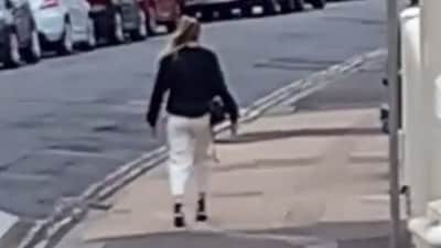 A creepy TikTok video showing an unidentified woman seemingly frozen in time has gone viral (unknown1575489/TikTok) A creepy TikTok video showing an unidentified woman seemingly frozen in time has gone viral (unknown1575489/TikTok)