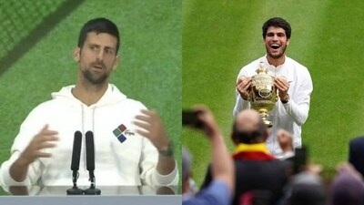 Novak Djokovic's ultimate compliment for new Wimbledon winner Carlos Alcaraz Novak Djokovic's ultimate compliment for new Wimbledon winner Carlos Alcaraz