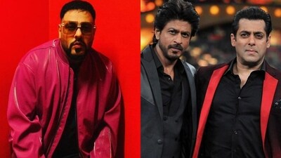 Badshah recalls meeting Shah Rukh Khan and Salman Khan together. Badshah recalls meeting Shah Rukh Khan and Salman Khan together.