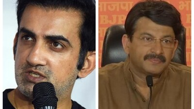 AAP said both Gautam Gambhir and Manoj Tiwari left Delhi amid the flooding situation. AAP said both Gautam Gambhir and Manoj Tiwari left Delhi amid the flooding situation.