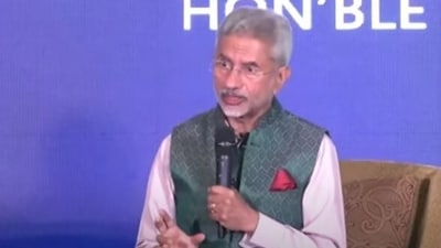 Jaishankar interacted with the Indian community in Bangkok on Saturday.