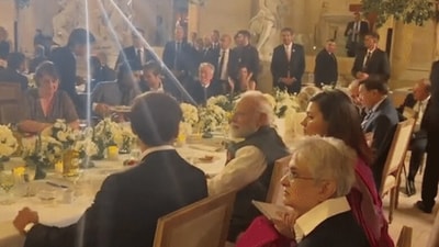 PM Modi along with President Emmanuel Macron (ANI) PM Modi along with President Emmanuel Macron (ANI)