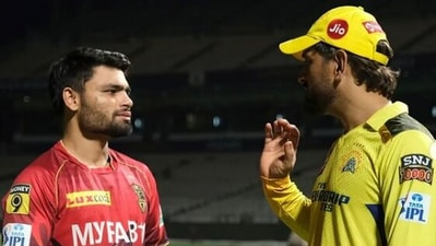 Rinku Singh (L) talking to MS Dhoni during IPL 2023 (Instagram) Rinku Singh (L) talking to MS Dhoni during IPL 2023 (Instagram)