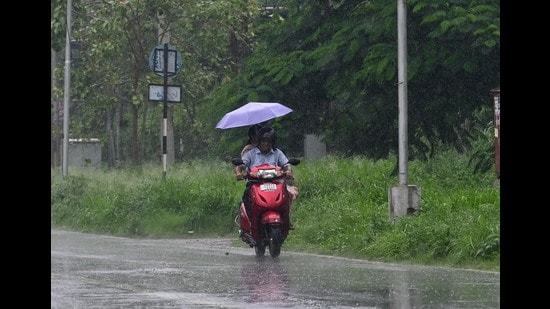 Yellow alert is the second of the four-colour warnings used by IMD. It asks people to watch and be updated. (HT Photo)