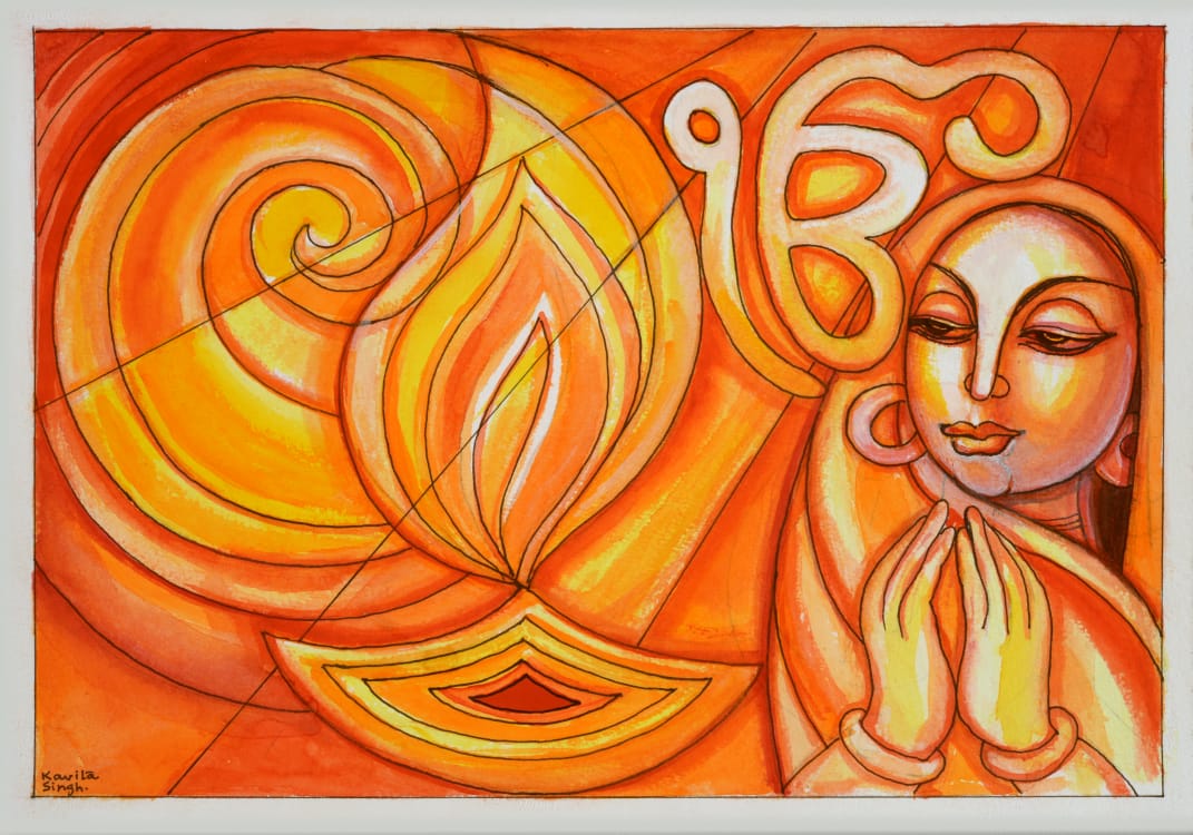 Katak by Kavita Singh (Source: Artist) Katak by Kavita Singh (Source: Artist)