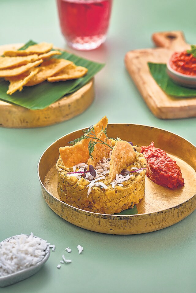 Corn Kees Chaat at KhiKhi Corn Kees Chaat at KhiKhi
