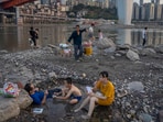 Ground surface temperatures reached 80C in parts of Turpan on Sunday, according to the statement.