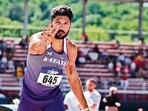 Tejaswin Shankar is currently fourth in Asia in decathlon (7648 points achieved in an event in US) with China's Sun Qihao (7852) the season’s leader. Tejaswin Shankar is currently fourth in Asia in decathlon (7648 points achieved in an event in US) with China's Sun Qihao (7852) the season’s leader.