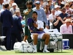 Serbia's Novak Djokovic has been slapped with a hefty fine by Wimbledon 