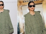 Sonam Kapoor makes a splash at Wimbledon in Burberry bold printed look. 