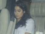 Janhvi Kapoor, Shikhar Pahariya were spotted in the same car; Varun Dhawan and Natasha Dalal were also seen outside Arjun Kapoor's house. Janhvi Kapoor, Shikhar Pahariya were spotted in the same car; Varun Dhawan and Natasha Dalal were also seen outside Arjun Kapoor's house.