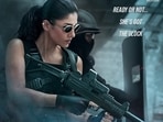 New Jawan poster featuring Nayanthara. New Jawan poster featuring Nayanthara.