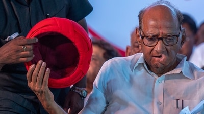 NCP chief Sharad Pawar in Nashik in Maharashtra. (Satish Bate/Hindustan Times) NCP chief Sharad Pawar in Nashik in Maharashtra. (Satish Bate/Hindustan Times)