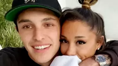 Ariana Grande and Dalton Gomez got married in May 2021 at her home in Montecito, in a private ceremony (arianagrande/Instagram) Ariana Grande and Dalton Gomez got married in May 2021 at her home in Montecito, in a private ceremony (arianagrande/Instagram)