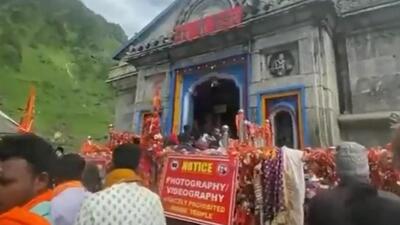 BKTC president Ajendra Ajay said people were found uploading videos and pictures undermining the temple sanctity. (ANI ) BKTC president Ajendra Ajay said people were found uploading videos and pictures undermining the temple sanctity. (ANI )