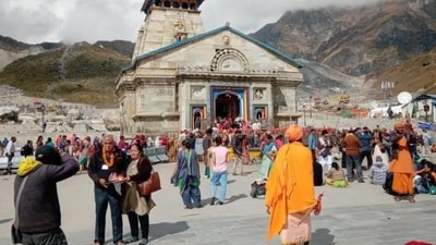 Badrinath and Kedarnath, along with Yamunotri and Gangotri, collectively called Char Dham, attract hundreds of thousands of pilgrims each year (File Photo) (HT_PRINT) Badrinath and Kedarnath, along with Yamunotri and Gangotri, collectively called Char Dham, attract hundreds of thousands of pilgrims each year (File Photo) (HT_PRINT)