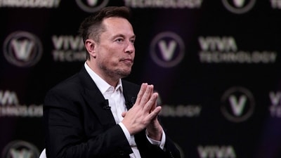 It seems like Elon Musk has taken a dig at social media site, Threads (AFP)