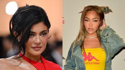 Former best friends Kylie Jenner (left) and Jordyn Woods (right) shock fans with a reunion 4 years after their fallout due to Jordyn's involvement with Tristan Thompson. (AFP) Former best friends Kylie Jenner (left) and Jordyn Woods (right) shock fans with a reunion 4 years after their fallout due to Jordyn's involvement with Tristan Thompson. (AFP)