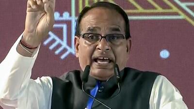 Madhya Pradesh chief minister Shivraj Singh Chouhan on Monday laid foundation stone for projects worth over  ₹8,000 crore in the state. (ANI)