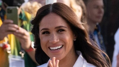 Meghan Markle, Duchess of Sussex, arrives at the Invictus Games venue in The Hague, Netherlands, Friday, April 15, 2022 (AP Photo/Peter Dejong, File) (AP) Meghan Markle, Duchess of Sussex, arrives at the Invictus Games venue in The Hague, Netherlands, Friday, April 15, 2022 (AP Photo/Peter Dejong, File) (AP)