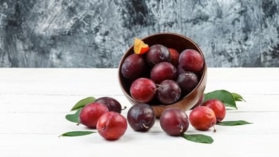 Plums can be consumed as fruits during the season, enjoyed as flavourful plum cake or turned into amazing jams and jellies. (Freepik) Plums can be consumed as fruits during the season, enjoyed as flavourful plum cake or turned into amazing jams and jellies. (Freepik)