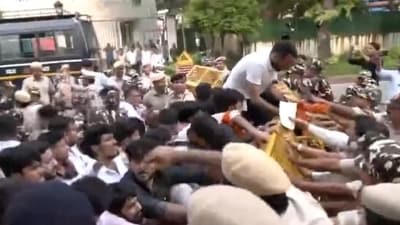 ABVP protests