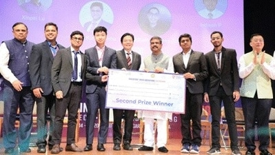 Winners of 3rd Singapore-India Hackathon felicitated (PIB) Winners of 3rd Singapore-India Hackathon felicitated (PIB)