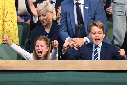 Prince William and Kate Middleton's children Princess Charlotte and Prince George (Twitter) Prince William and Kate Middleton's children Princess Charlotte and Prince George (Twitter)
