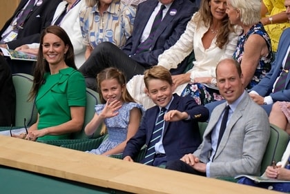 Prince William and Kate Middleton with their children Princess Charlotte and Prince George (Twitter) Prince William and Kate Middleton with their children Princess Charlotte and Prince George (Twitter)