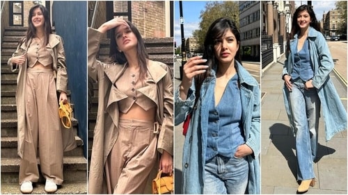 Shanaya Kapoor shows two ways to wear a waistcoat. Shanaya Kapoor shows two ways to wear a waistcoat.