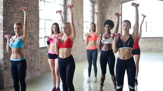 7. Cuff weights: You can progress by using theraBands and cuff weights (weights that are strapped around the wrists and ankles) gradually as adding resistance will help you to improve strength, endurance and further toning of the muscles.(Pexels)