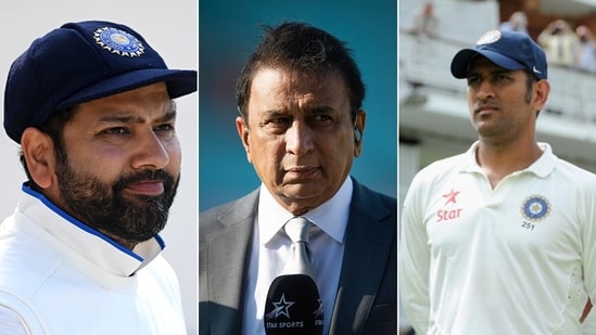Sunil Gavaskar criticised Rohit Sharma citing an example of MS Dhoni. (Getty Images)