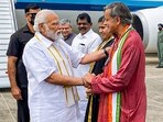 Prime Minister Narendra Modi and Congress MP Shashi Tharoor. (PTI file) Prime Minister Narendra Modi and Congress MP Shashi Tharoor. (PTI file)