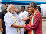 Prime Minister Narendra Modi and Congress MP Shashi Tharoor. (PTI file) Prime Minister Narendra Modi and Congress MP Shashi Tharoor. (PTI file)