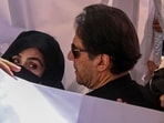 Imran Khan and Bushra Bibi 
